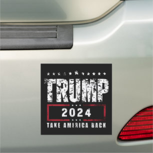 Donald Trump 2024 Take America Back Election  Car Magnet