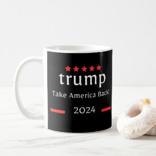 Donald Trump 2024 Take America Back Election Coffee Mug