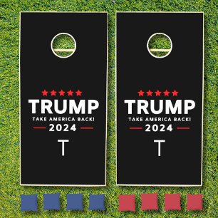 Donald Trump 2024 Take America Back Election Cornhole Set