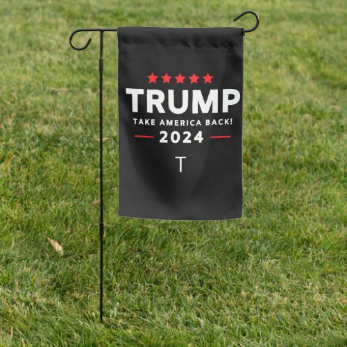 Donald Trump 2024 Take America Back Election  Garden Flag