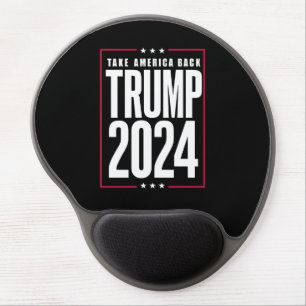 Donald Trump 2024 Take America Back Election Gel Mouse Pad
