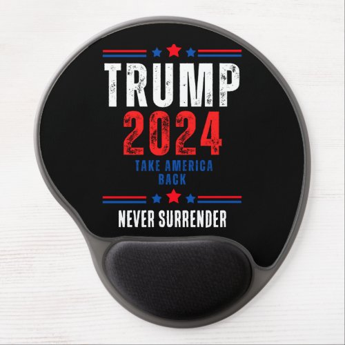 Donald Trump 2024 Take America Back Election  Gel Mouse Pad