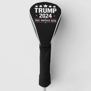 Donald Trump 2024 Take America Back Election Golf Head Cover