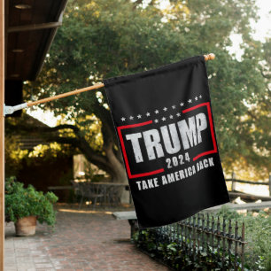 Donald Trump 2024 Take America Back Election House Flag