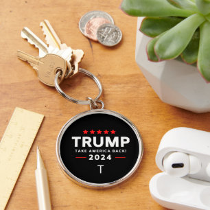 Donald Trump 2024 Take America Back Election Keychain