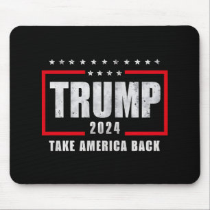 Donald Trump 2024 Take America Back Election Mouse Pad