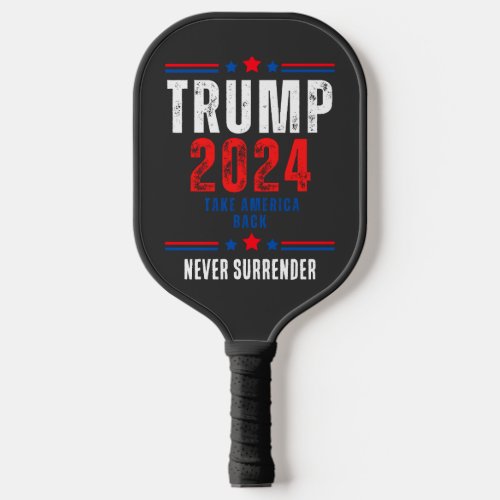 Donald Trump 2024 Take America Back Election  Pickleball Paddle