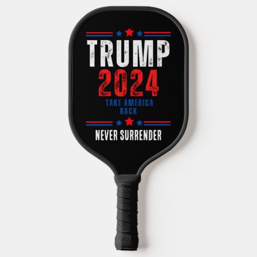 Donald Trump 2024 Take America Back Election  Pickleball Paddle
