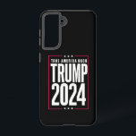 Donald Trump 2024 Take America Back Election Samsung Galaxy S21 Case<br><div class="desc">Donald Trump 2024 Take America Back Election</div>