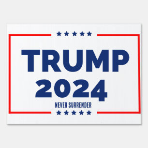 Donald Trump 2024 Take America Back Election Sign
