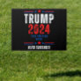 Donald Trump 2024 Take America Back Election  Sign