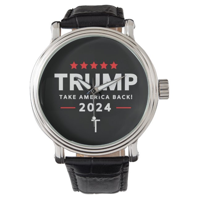 Donald Trump 2024 Take America Back Election  Watch (Front)