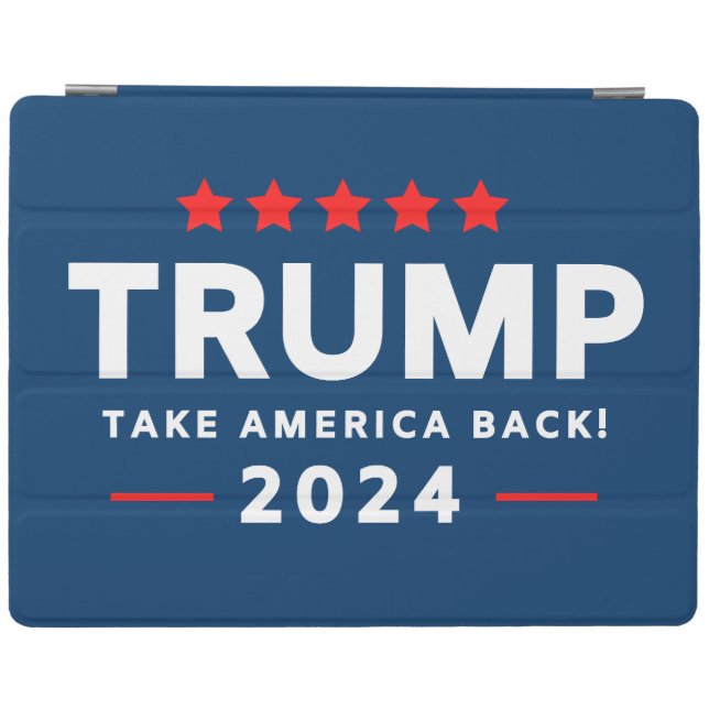 Donald Trump 2024 Take America Back  iPad Air Cover (Horizontal)