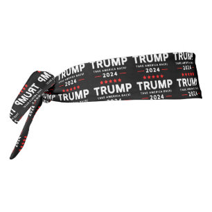 Donald Trump 2024 Take America Back Tie Headband