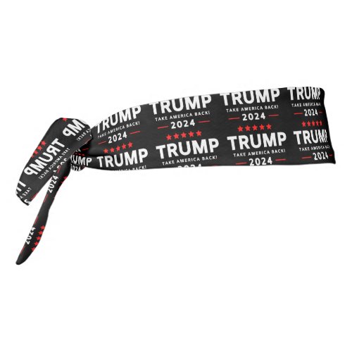 Donald Trump 2024 Take America Back  Tie Headband