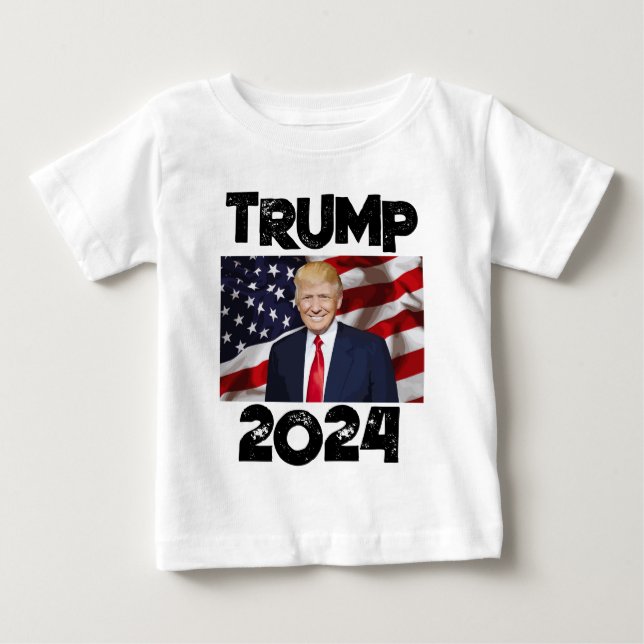 DONALD TRUMP 2024 TODDLER T-SHIRTS (Front)