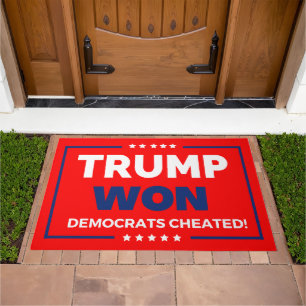 Donald Trump 2024 Trump Won Doormat