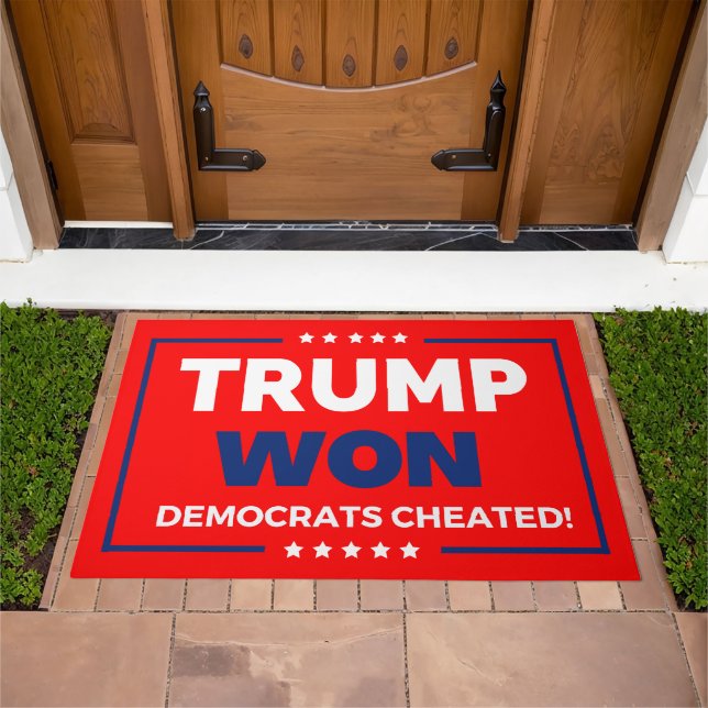 Donald Trump 2024 Trump Won Doormat (Outdoor)