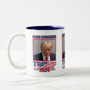 Donald Trump 2024 Two-Tone Coffee Mug