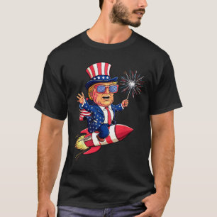 Donald Trump 2025 Happy 4th Of July Trump American T-Shirt
