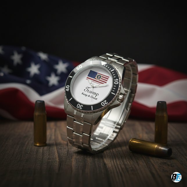 Donald Trump 2025  Keep A Great Flag Watch (Creator Uploaded)
