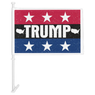 Donald Trump 2026 Car Flag