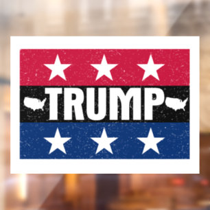 Donald Trump 2026 Window Cling