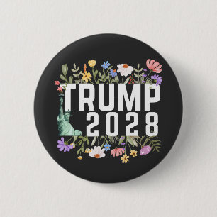 Donald Trump 2028 Button