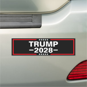 Donald Trump 2028 President Car Magnet