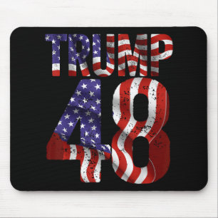 Donald Trump 2028 Trump 45 47 48th President Ameri Mouse Pad