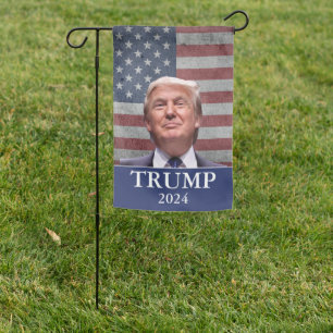Donald Trump 202X Garden Flag