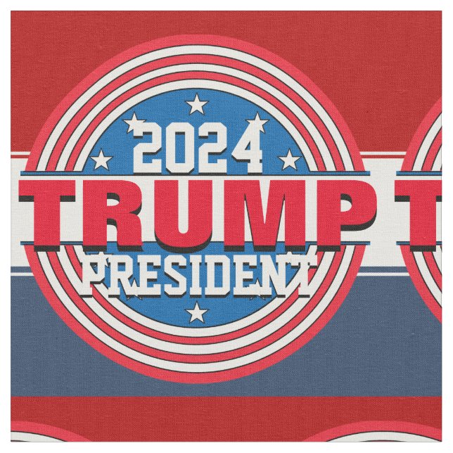 Donald Trump 24 Fabric (Close Up)