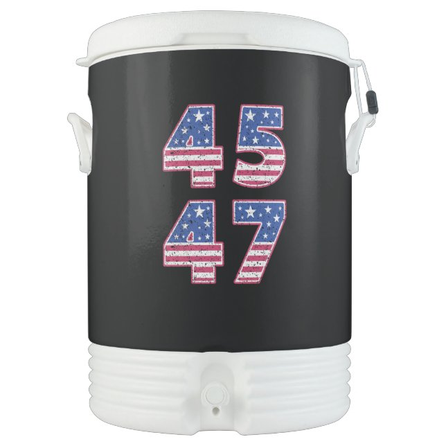 Donald Trump 45-47 Beverage Cooler (Front)