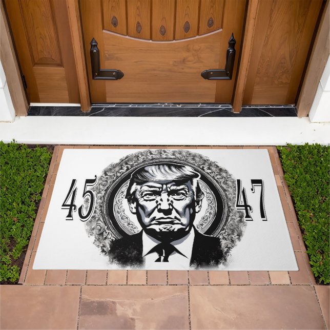 Donald Trump 45/47 Doormat (Outdoor)
