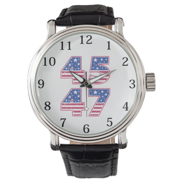 Donald Trump 45-47 Watch (Front)