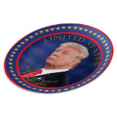 Donald Trump 45 President Plate (Side)