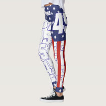 Donald Trump - 45 STRIPE Leggings Donald Trump - 45 STRIPE Leggings