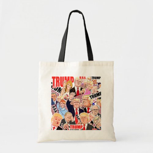 Donald Trump45th President of the USA Tote Bag