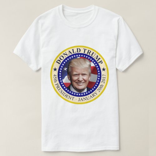Donald Trump 45th President of the United States T_Shirt