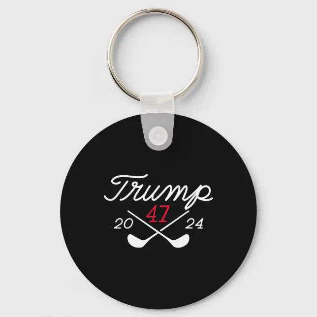 Donald Trump 47 2024 Keychain | Zazzle