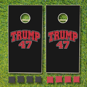 Donald Trump 47 Cornhole Set