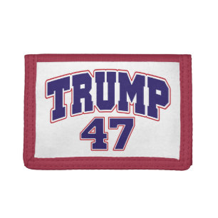 Donald Trump 47 Trifold Wallet