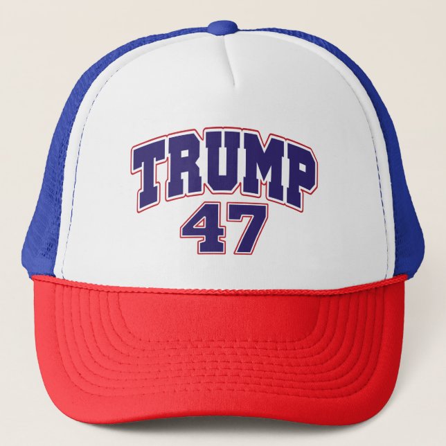 Donald Trump 47 Trucker Hat (Front)