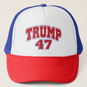 Donald Trump 47 Trucker Hat