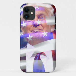 donald trump american flag iPhone 11 case
