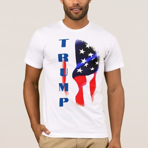 Donald Trump American Flag Pop Art  T_Shirt