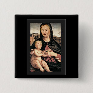 Donald Trump and Hillary Clinton Button