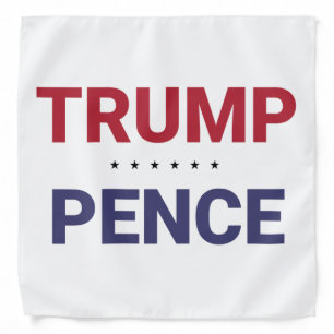 Donald Trump and Mike Pence (2020 US Election) Bandana