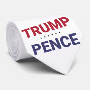 Donald Trump and Mike Pence (2020 US Election) Neck Tie