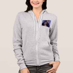 Donald Trump and the US Flag Hoodie